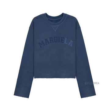 MAISON MARGIELA 女性用ロゴヴィンテージコットンクロップスウェットシャツ S51GU0126 S25580 469 74230849