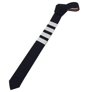 Thom Browne 4 Bar Plain Weave Tie 76453617 [P]