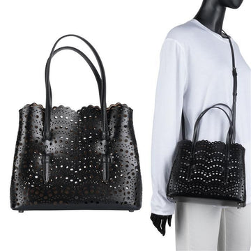 ALAIA ビエン ウェイブ ラックス トートバッグ C0A44 999 AA1S06725 125680505