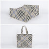 Burberry Medium Check Knit Tote Bag B8629 8090405 125680626 [P]