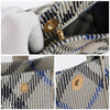 Burberry Medium Check Knit Tote Bag B8629 8090405 125680626 [P]