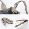 BURBERRY Mini Check Strick Tote Bag 8090404 B8629 125680638 [P]