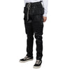 RICK OWENS スティッチカーゴドローストリングパンツ ダークシャドウ 09 125680698 [P]
