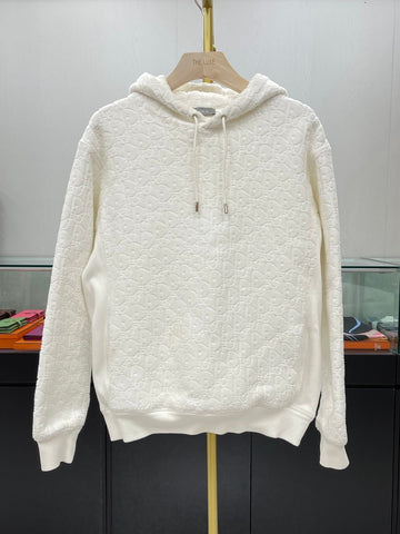 DIOR Oblique Terry Hoodie T-Shirt 113J631A0684 125699731