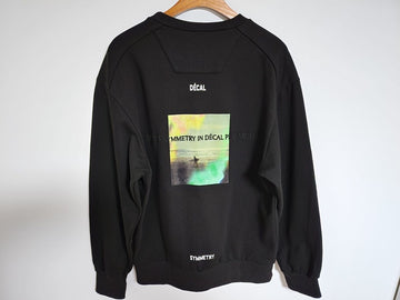 Juun.j 44 Black Surfer Men's Oversized Sweatshirt JC0241P205 125705483