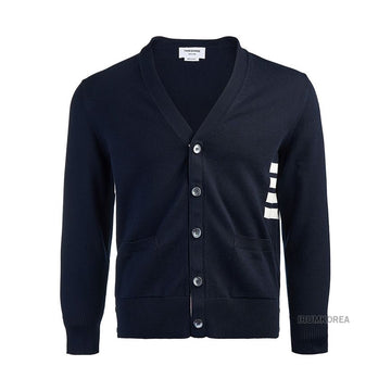 Thom Browne 4-Bar V-Neck Cardigan 125712692