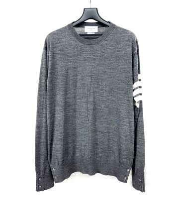 THOM BROWNE Diagonalarmband Merinowolle Strick 5 125772363