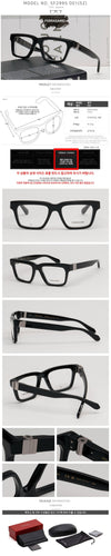 SALVATORE FERRAGAMO SF2995 001 Designer Brille übergroß schwarz rechteckig 125828435 [P]