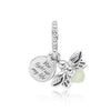PANDORA Glow in the Dark Glühwürmchen Anhänger und Dangle Silber Charms 37516130 [P]