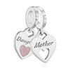 PANDORA Doppel Herz Splitter Anhänger aus Silber, 799187C01 63492211 [P]
