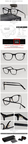 Zegna EZ5248H 001 Square Eyeglass Frame 125832177 [P]