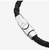 SALVATORE FERRAGAMO ブレイド スモール ブラック レザー ブレスレット 773540 703871 145239976 [P]