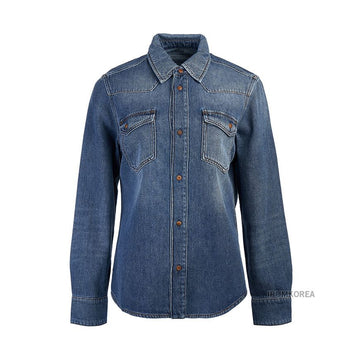 Chloe Women's Tempo Classic Denim Shirt 48274594