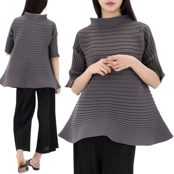 ISSEY MIYAKE Falten-Polarfleece-Bounce-Strick PP48KK792 12 125857194