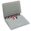 THOM BROWNE ダブルカードホルダー三線タブ MAW218A L0041 340 44030980 [P]