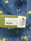 Gucci Floral Embroidered Denim Skirt 26 126228369 [P]