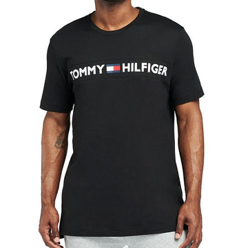 Tommy Hilfiger Modern Logo Crewneck Short Sleeve T-Shirt Black stamp: 09T3928-001 117649608