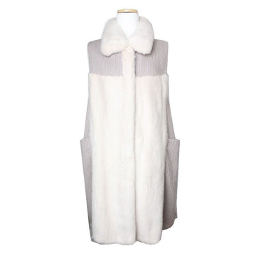 OTHER BRAND Oatmeal Mink Angora Strick Langweste 55 66 126284397