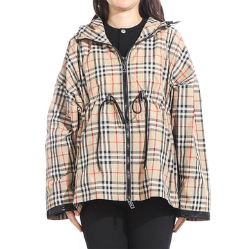 Burberry BACTON Checked Hooded Zip-Up Women 25SS 126307960