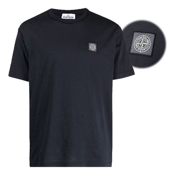 STONE ISLAND Logo-Patch T-Shirt 157029329