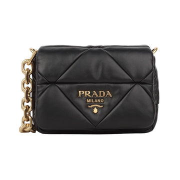 Prada Padded Napa Patchwork Chain Shoulder Bag 1BD292 34386-2 126400427