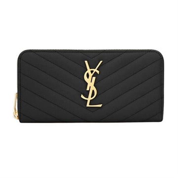 SAINT LAURENT Monogramm Rundum-Reißverschluss Geldbörse 358094BOW011000 126402964