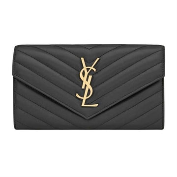 SAINT LAURENT Cassandre Matelassé Große Klappenbörse 126403002