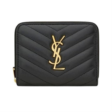 SAINT LAURENT マトラッセ コンパクト ジッパー アラウンド ウォレット 668288AAA441000 126403030