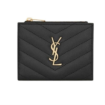 SAINT LAURENT Monogram zweifaches Portemonnaie 575879BOW01100 126403036