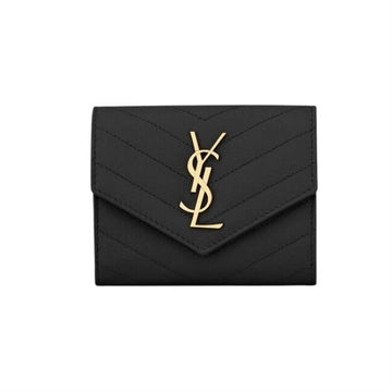 SAINT LAURENT Komplett 3-Falten Monogramm Brieftasche 403943BOW011000 126403056
