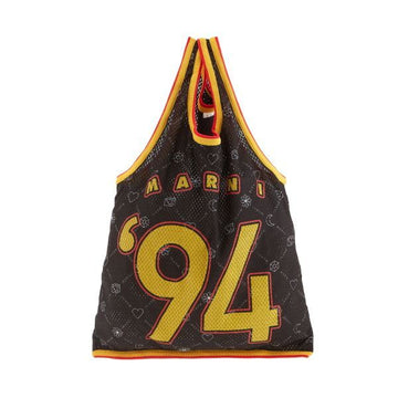 Marni Gram Print Tank Top Shopping Tote Bag 144648504