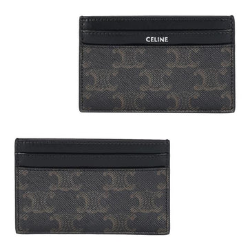 CELINE Triope Canvas Card Wallet 38SI 126537374