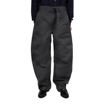 LEMAIRE トゥイスト ベルトコットンパンツ 126537414