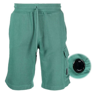 CP Company Lens Patch Fragment Half Pants Mint Green 14CMSB139A 005398R 673 155890281