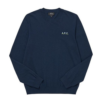 APC COGUQ H23213 TIH MARINEBLEU CLAIR 男性ニット 67122629