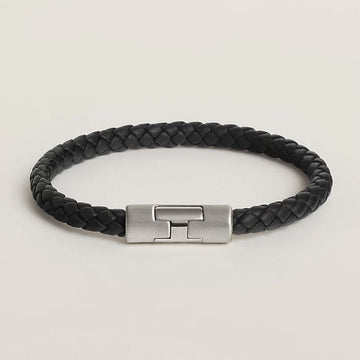 Hermes PUZZLE H Men's Leather Bracelet H077324FP89 126546962