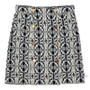 MAXMARA RIBER 001 SS25 Rock mit Logo-Muster 126653025 [P]