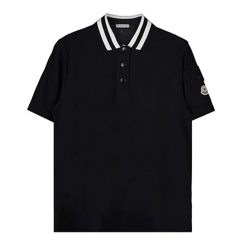 MONCLER ロゴパッチ ポロシャツ SS25 126653169