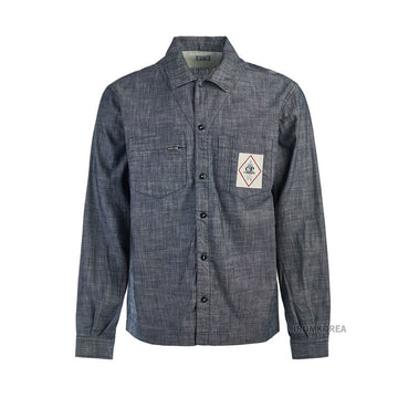 CP COMPANY Shambray-Patch-Hemd für Herren D17 SS25 110065W 18CMSH152A 126653199