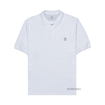 BRUNELLO CUCINELLI Piqué-Poloshirt mit Logo für Herren 126653235 [P]