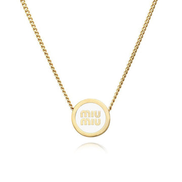 Miu Miu Necklace 159023192 [P]