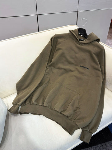 BALENCIAGA カーキ オーバーサイズ フード 25854796