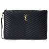SAINT LAURENT Monogram Matelassé Clutch für Frauen 440222 CWU01 1000 27385409 [P]