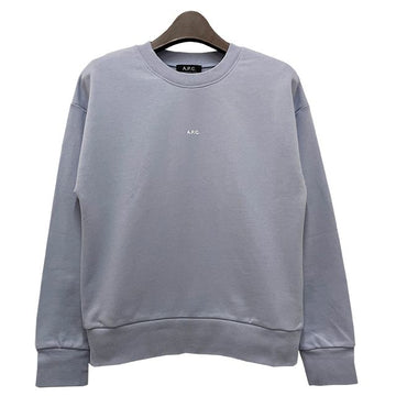 APC ANNIE ロゴ スウェットシャツ ライラック stamp: COEIP F27623 HAD 123475315
