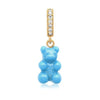 Crystal Haze Jewelry Nostalgia Bear-Lagoon-Pave Connector 39019189 [P]
