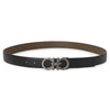 SALVATORE FERRAGAMO Gancini Herren Wende Gürtel (Pre-Cutting) 0780486 126741537 [P]