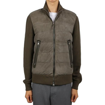 TOM FORD スウェードダウンジャケット FG820 KZF002 YMW014S23 58266002