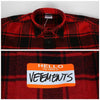 VETEMENTS チェックネームタグシャツ 58846062 [P]