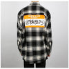 VETEMENTS ホワイトチェック名札チェックシャツ 58846055 [P]