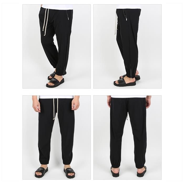 Rick Owens RU01B1375 NBS 09 Cropped Zipper Track Pants 64234248